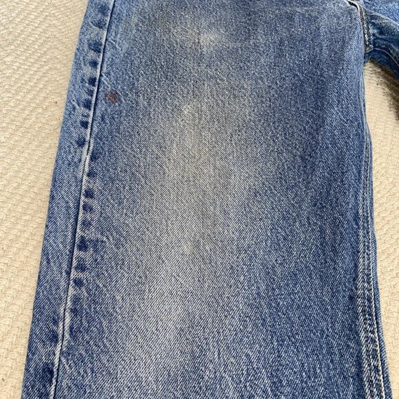 VTG Carhartt Jeans Men Denim 36 X 32 USA Grunge Work - Picture 3 of 11